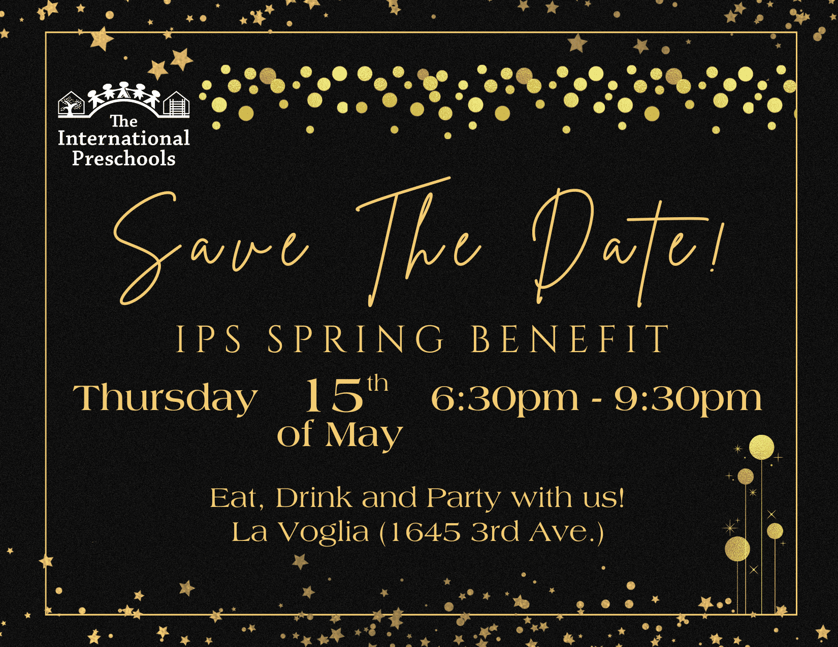 IPS Spring Benefit Save The Date